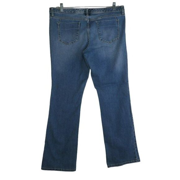 Mossimo Modern Bootcut Women's Size 14 Medium Wash Blue Denim Stretch 36X32 - Picture 3 of 13
